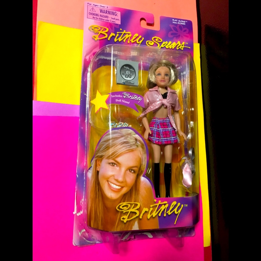 BRITNEY SPEARS PLAY ALONG DOLL VINTAGE 2000
